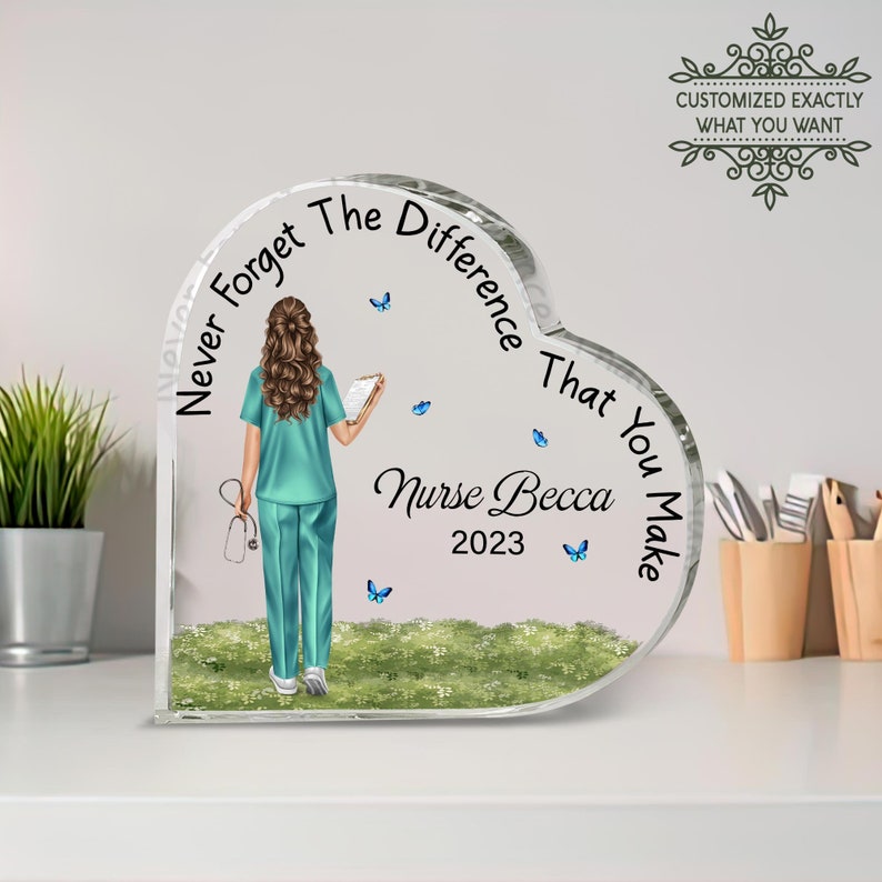 Retirement Personalised Glass Plaque