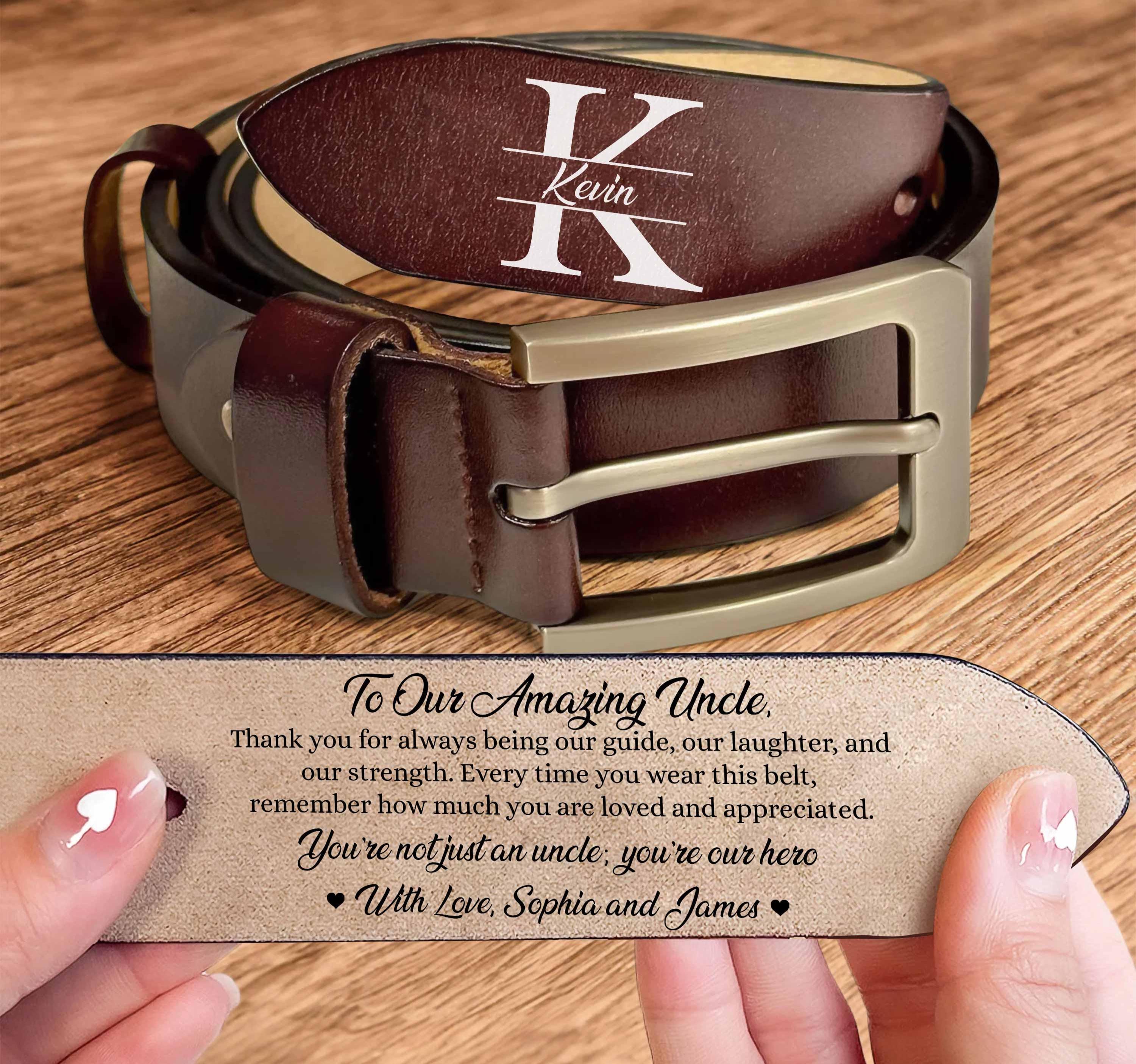 UNCLE FU 英国製HAND MADE Vintage Belt 【新品】 Customized Belt for Uncle - Etsy