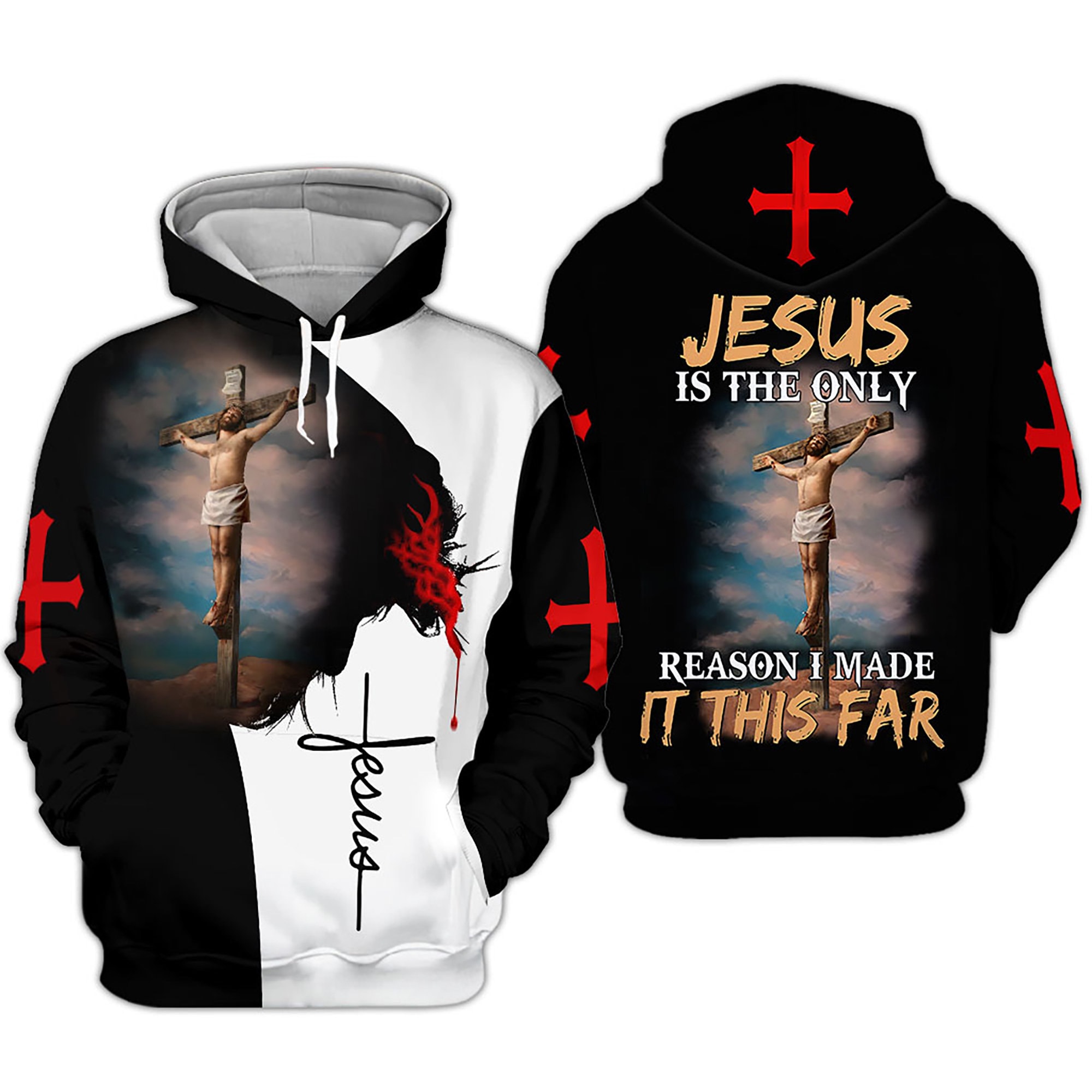 Jesus is my only season I made this far shirt, Jesus Hoodies, Jesus apparel