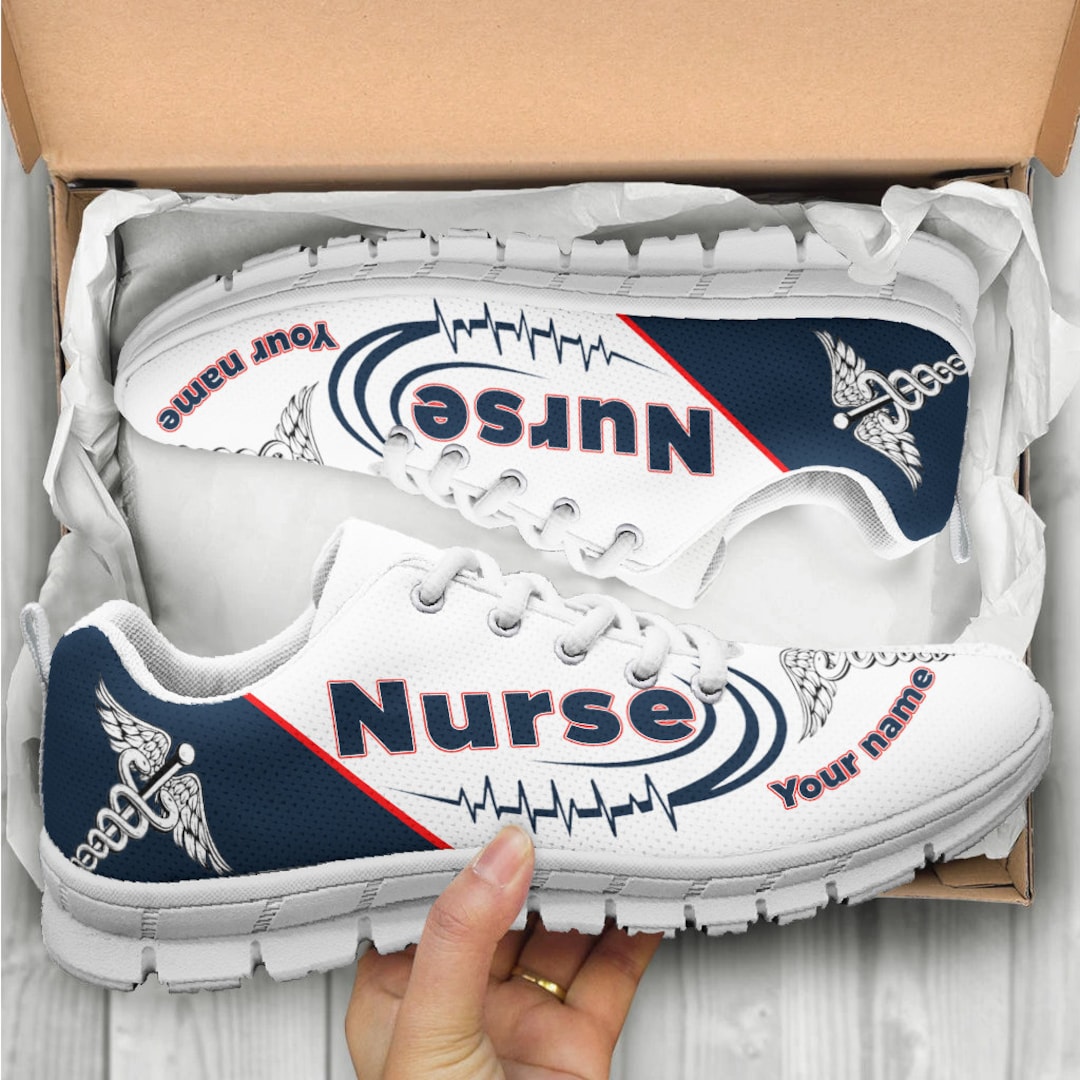 navy nurse shoes