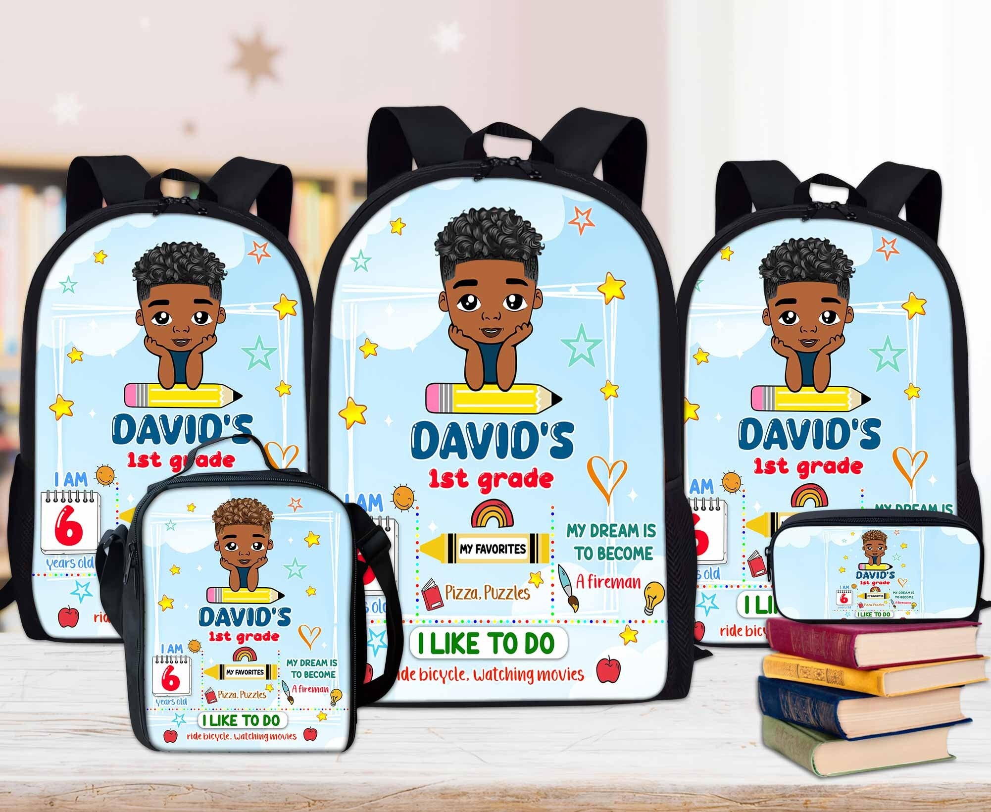 Little boy personalized backpacks hotsell