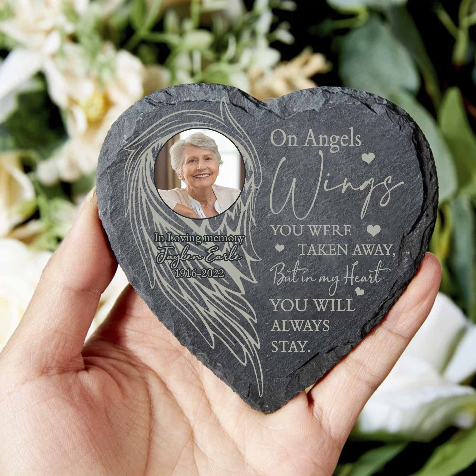 Gone Fishing In Heaven Memorial Slate, In Loving Memory Stone, In Loving  Memory Gifts, Sympathy Gift Father, Memorial Gift For Loss Of Dad Stunning, Gone Fishing Memorial Plaque