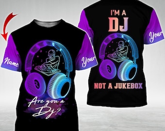 Personalized Are You A Dj Shirt For Amateur And Professional DJs, Gift For DJ, Music Lover Gift, Music DJ Shirt, Disc Jockey Gift For Him