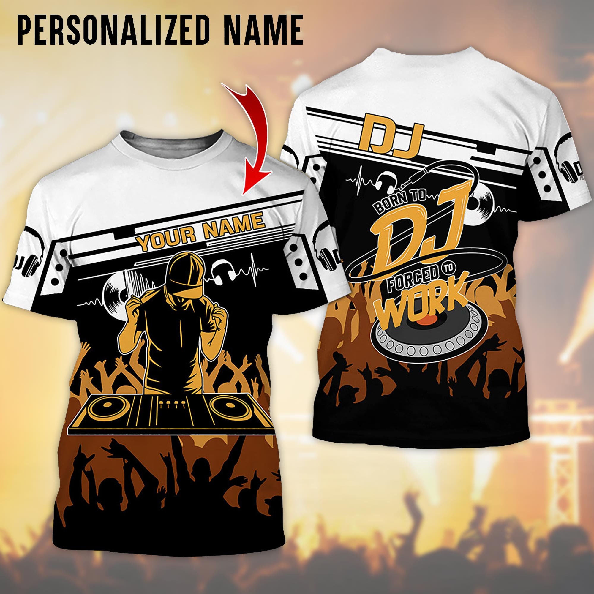 Custom Dj Shirt