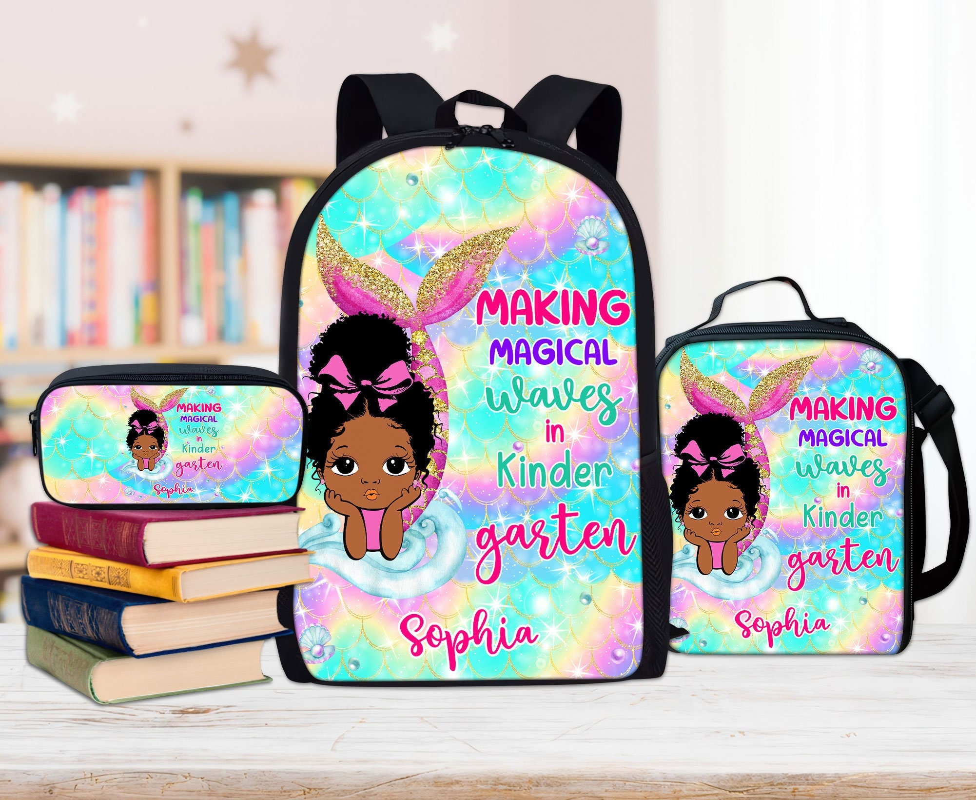 African Heritage spanx School Backpacks for