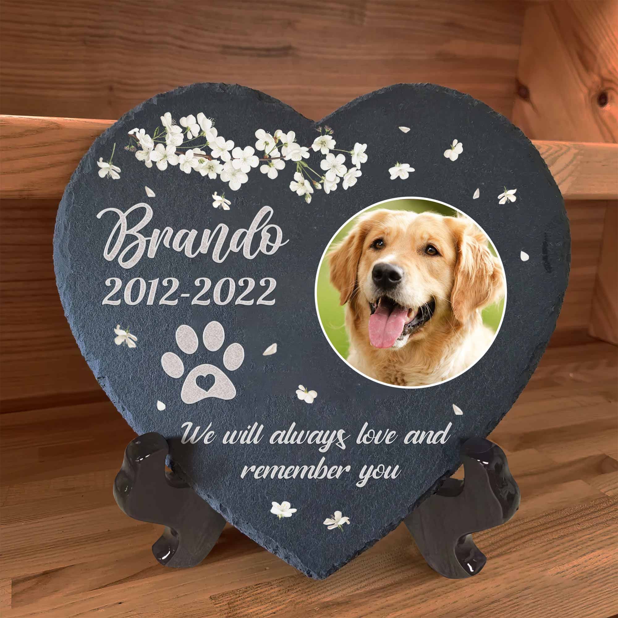 PHASZ Acchiappasole commemorativo per cani, acchiappasole per la perdita di animali domestici, 16 x 15 cm, in acrilico, per soggiorno, giardino, porta e finestra