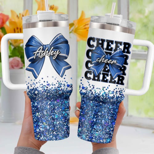 Personalized Cheerleader 40 Oz Tumbler, Cheerleading Team Gifts, Girls  Cheerleading, Cheerleader Gifts, Gift for Cheerleader - Etsy