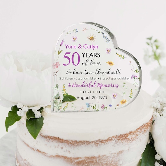 Topper Torta Matrimonio Personalizzato - Iniziali E Data In Acrilico, Decorazione Elegante Per Ricordo - Foto 3