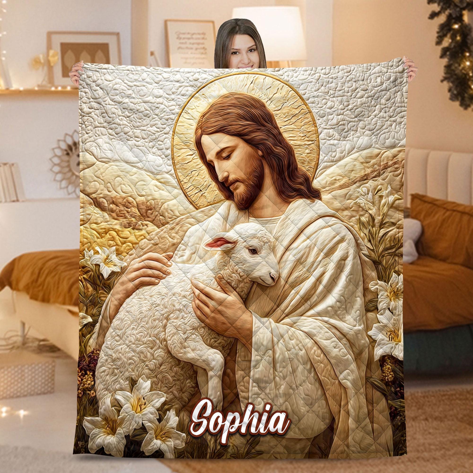 Jesus Christ Teaching Prayer To John By School French