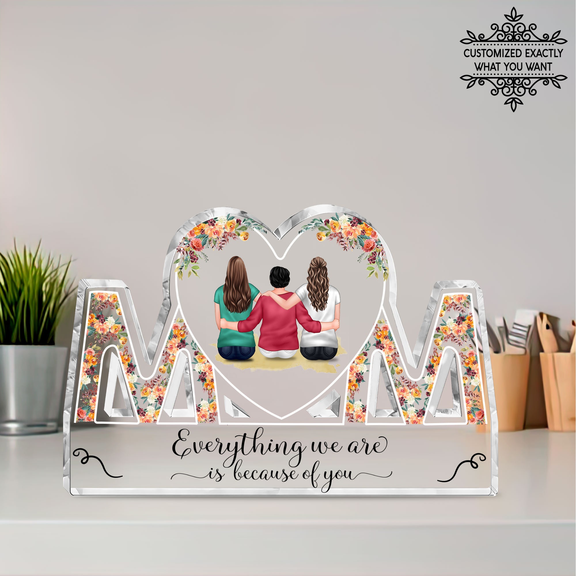 Macorner Personalized Gifts The Best Mommy Belongs To Me First Mom