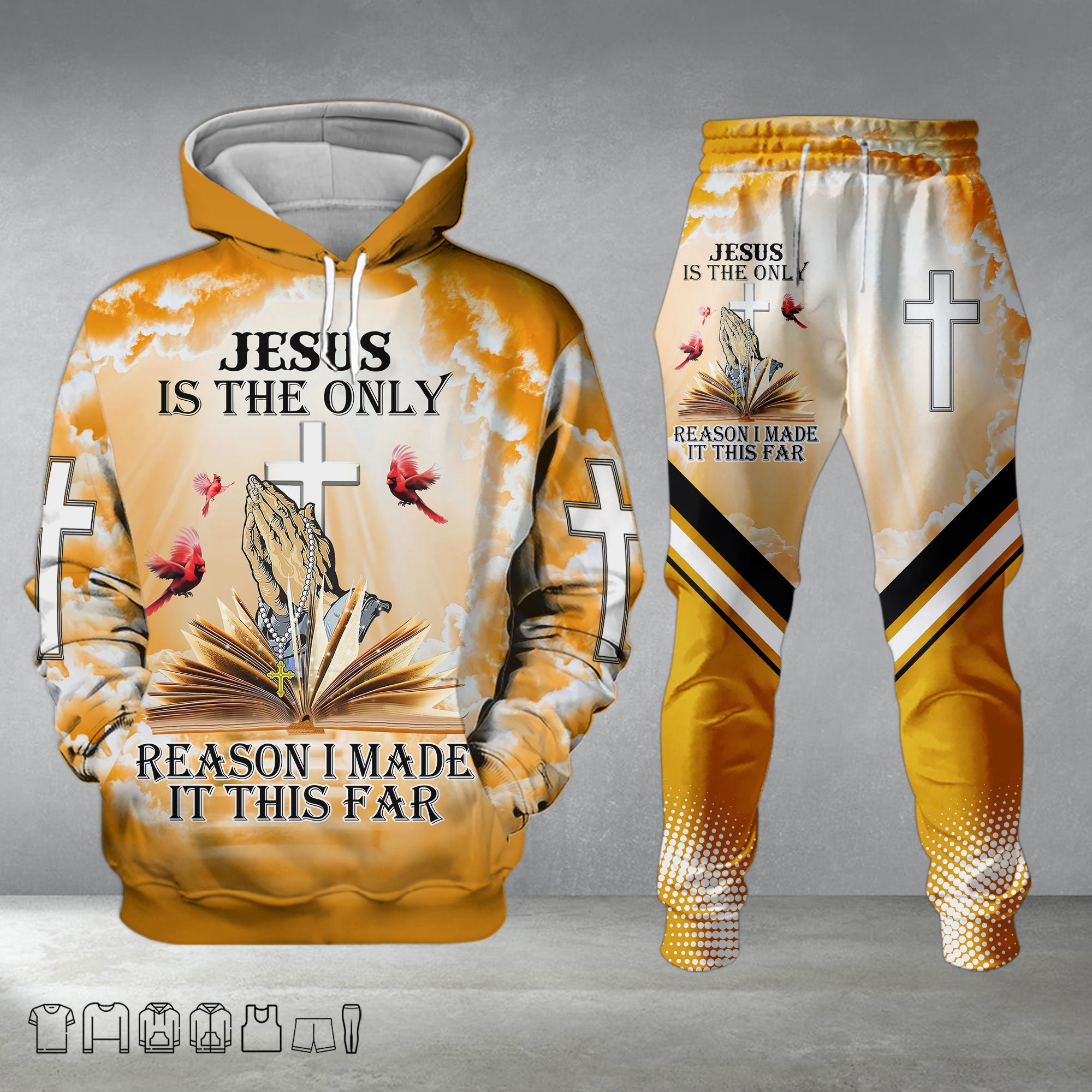Jesus is My Only Season I Made This Far Shirt Jesus Hoodies Jesus Tshirt Jesus Sweatshirt Jesus Cross Shirt Jesus Apparel Etsy