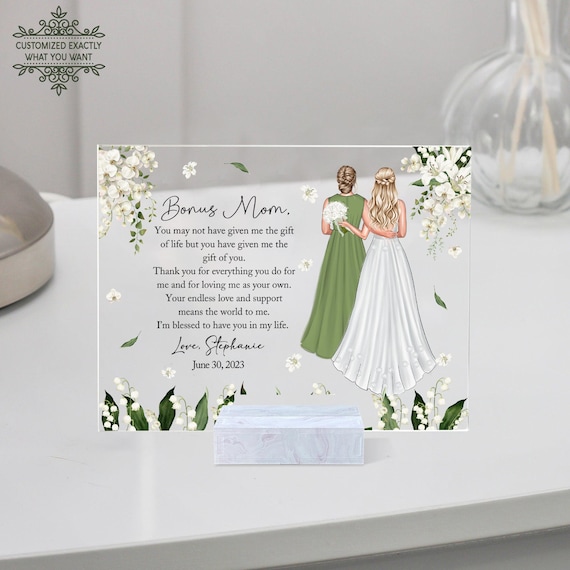 Stepmother wedding gift 2025