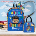 Personalized Please Be Patient I Have Autism Backpack, Autistic Girls / Boys School Bag, Lunch Bag, Autism Children's, Autistic Daughter Son product logo