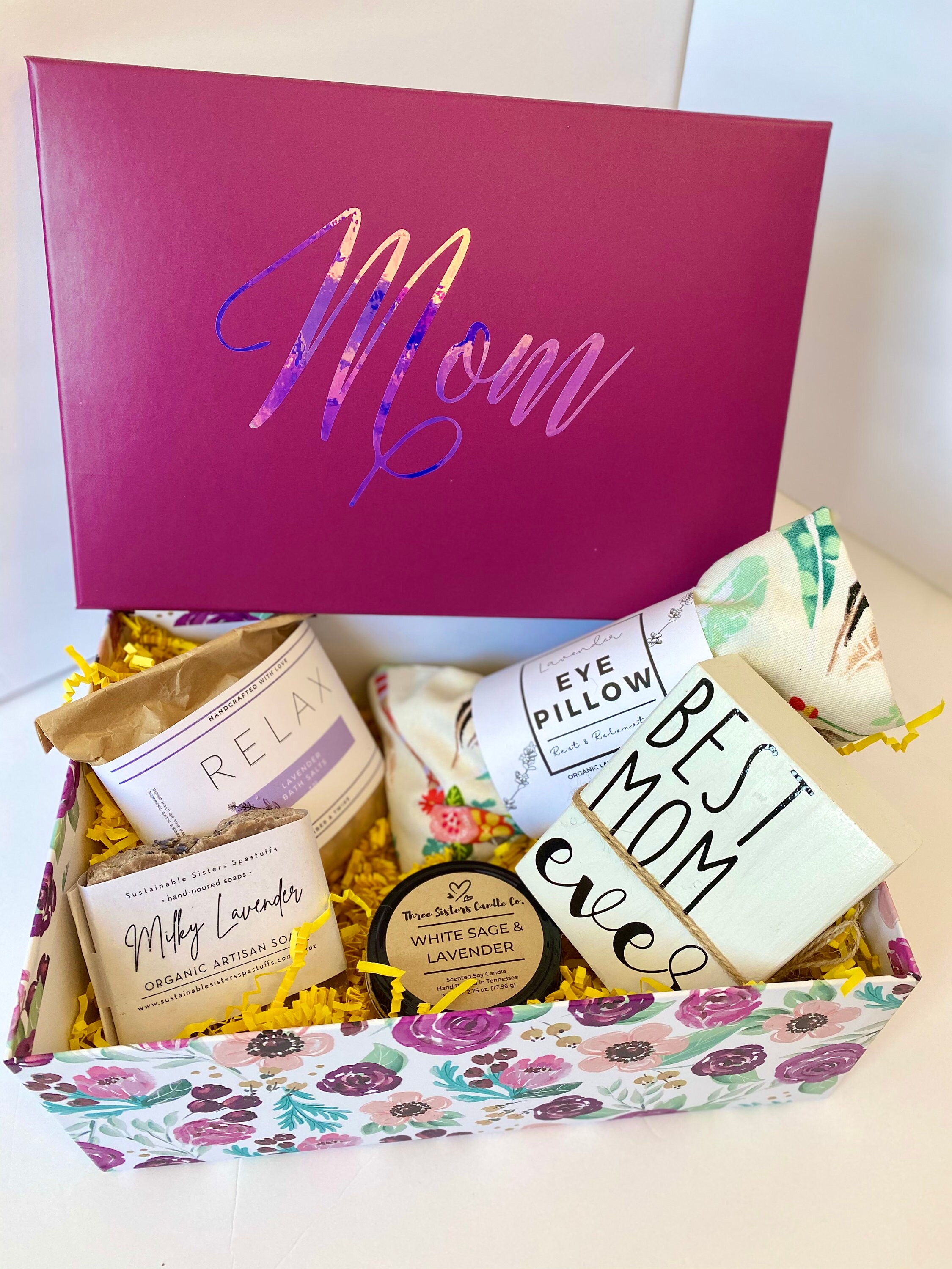 Mothers Day Spa Gift Box Relaxing Gift Set Mothers Day Etsy
