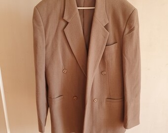 Blazer Mit Schulterpolster Etsy