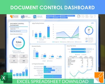 Panel de control de documentos: Gestión dinámica de informes de Excel (descarga instantánea)
