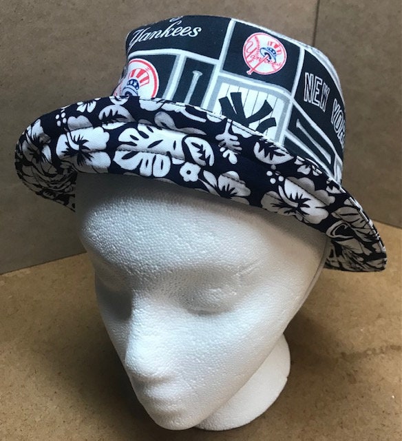 yankees panama bucket hat