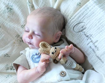 Rebornbaby Studio Bebé reborn – Christopher von Nikki Johnston