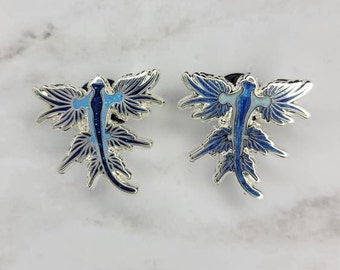 Blue Sea Slug Pin | Sea Slug | Glaucus Atlanticus | Nudibranch | Scuba Diving | Ocean Animals