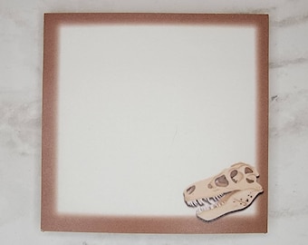 Tyrannosaurus rex Sticky Notes | Trex Stationery | Dinosaurs | Paleontology | Journaling Supplies | Planning Materials | Science Gifts