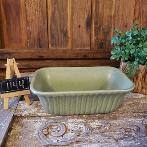 Vintage Green Haeger Planter, Vintage Pottery and Holiday Decor