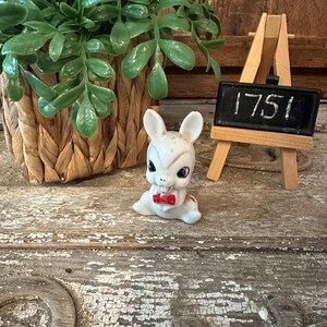 Kitschy Vintage Bucktooth Bunny Figurine