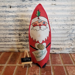 Santa Merry Christmas Wine Bottle Cover, Retro Christmas Decor