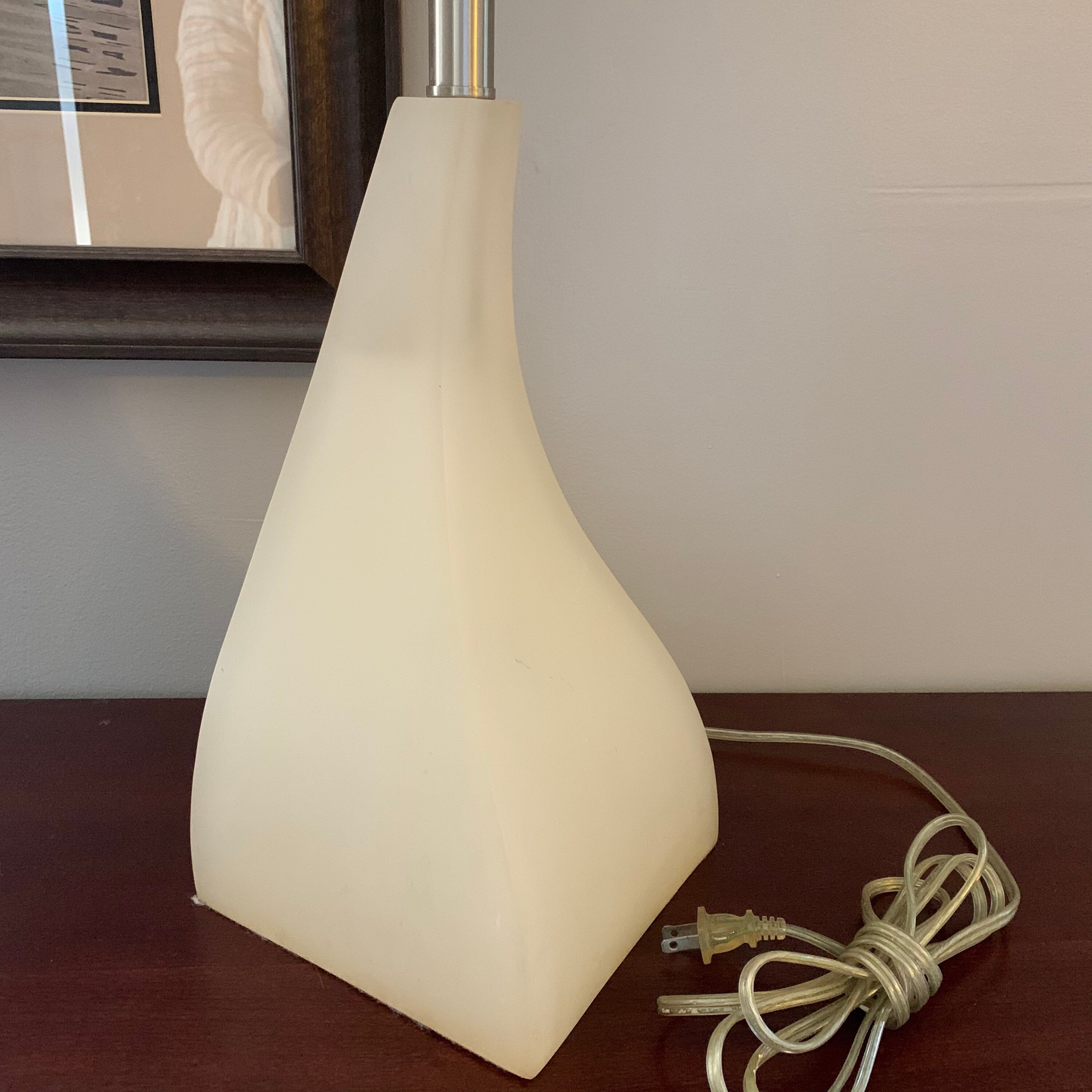 Mid Century Modern Translucent Cream Plexiglass Lucite - Etsy