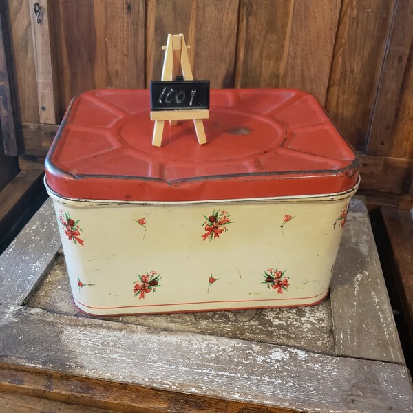 Vintage Bread Box Etsy