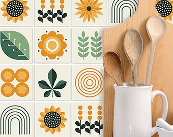 Tile Stickers - Mixed Tile Decals - TS-007-09