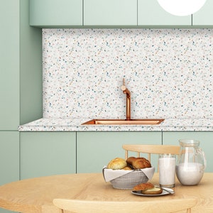 Vinyl Wrap Terrazzo Furniture Vinyl Wrap Stair Riser - Etsy