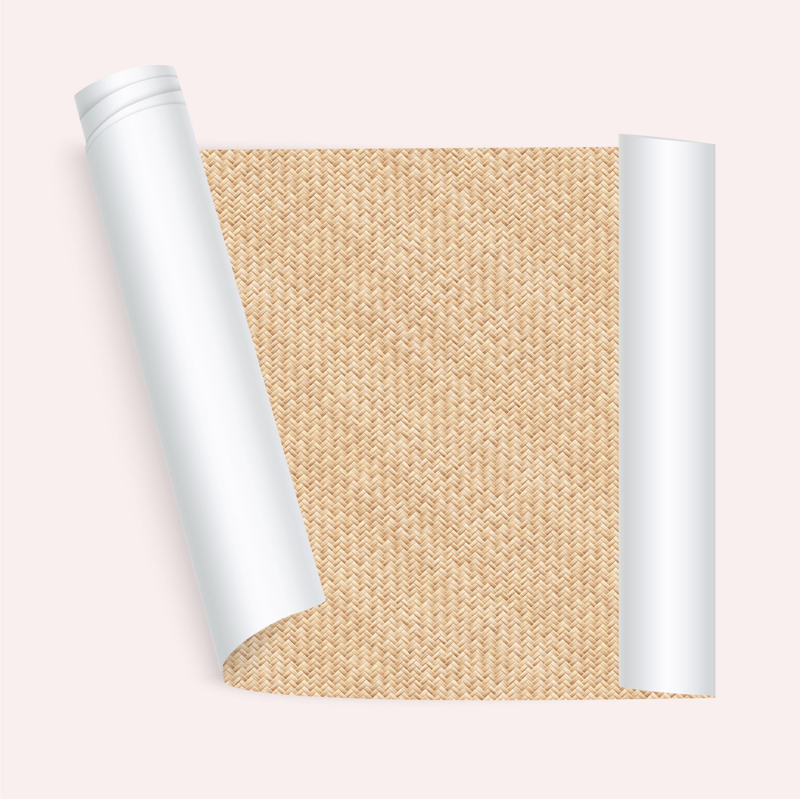 Rattan Vinyl Wrap Self Adhesive Rattan Weave Effect Etsy UK