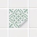 Tile Stickers - Sage Green Vintage Tile Decals - TS-003-24 