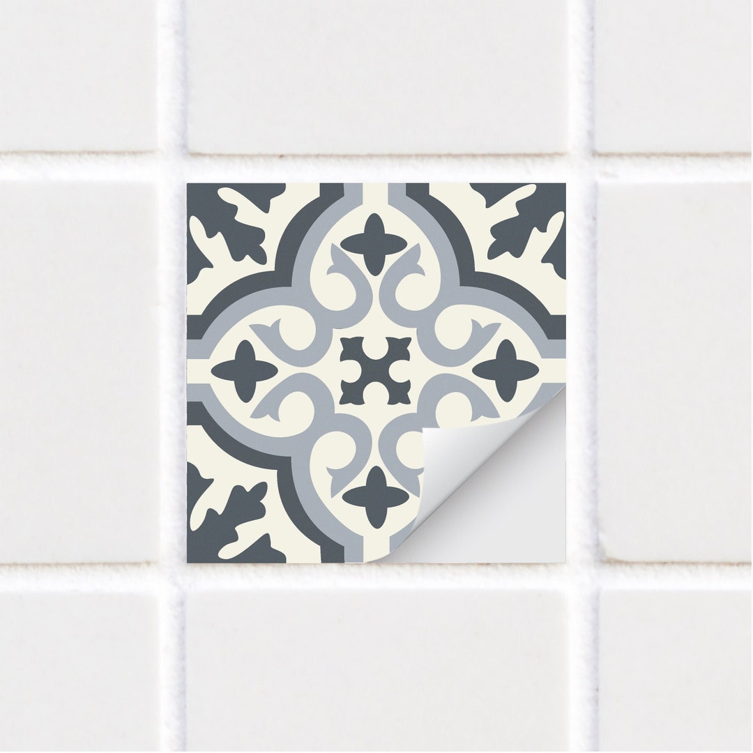 Fireplace Tile Stickers Vintage Peel and Stick Tile Tile Etsy