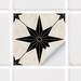 Star Tile Sticker -  Tile Decal - TS-005-01 