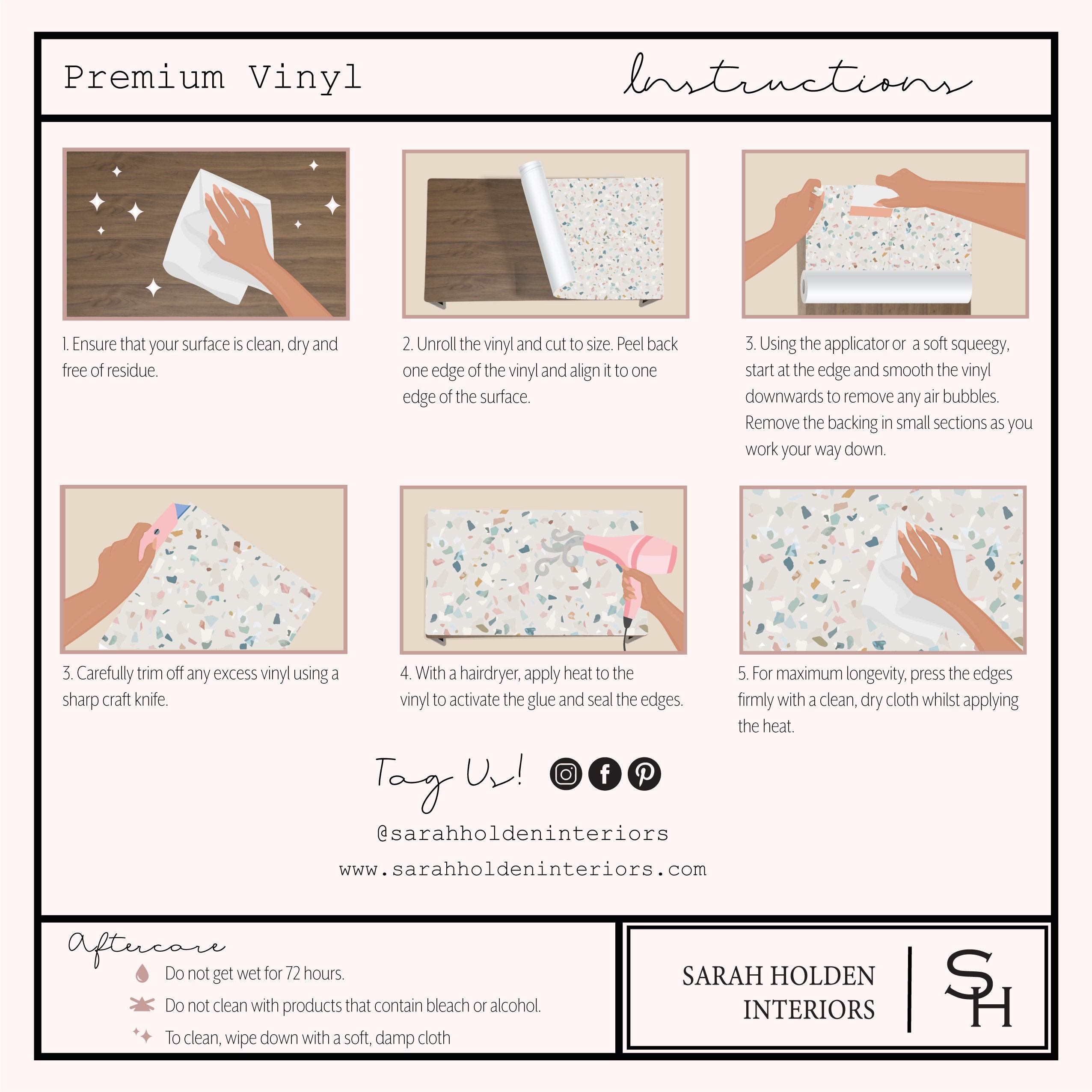 Vinyl Wrap Terrazzo Furniture Vinyl Wrap Stair Riser | Etsy