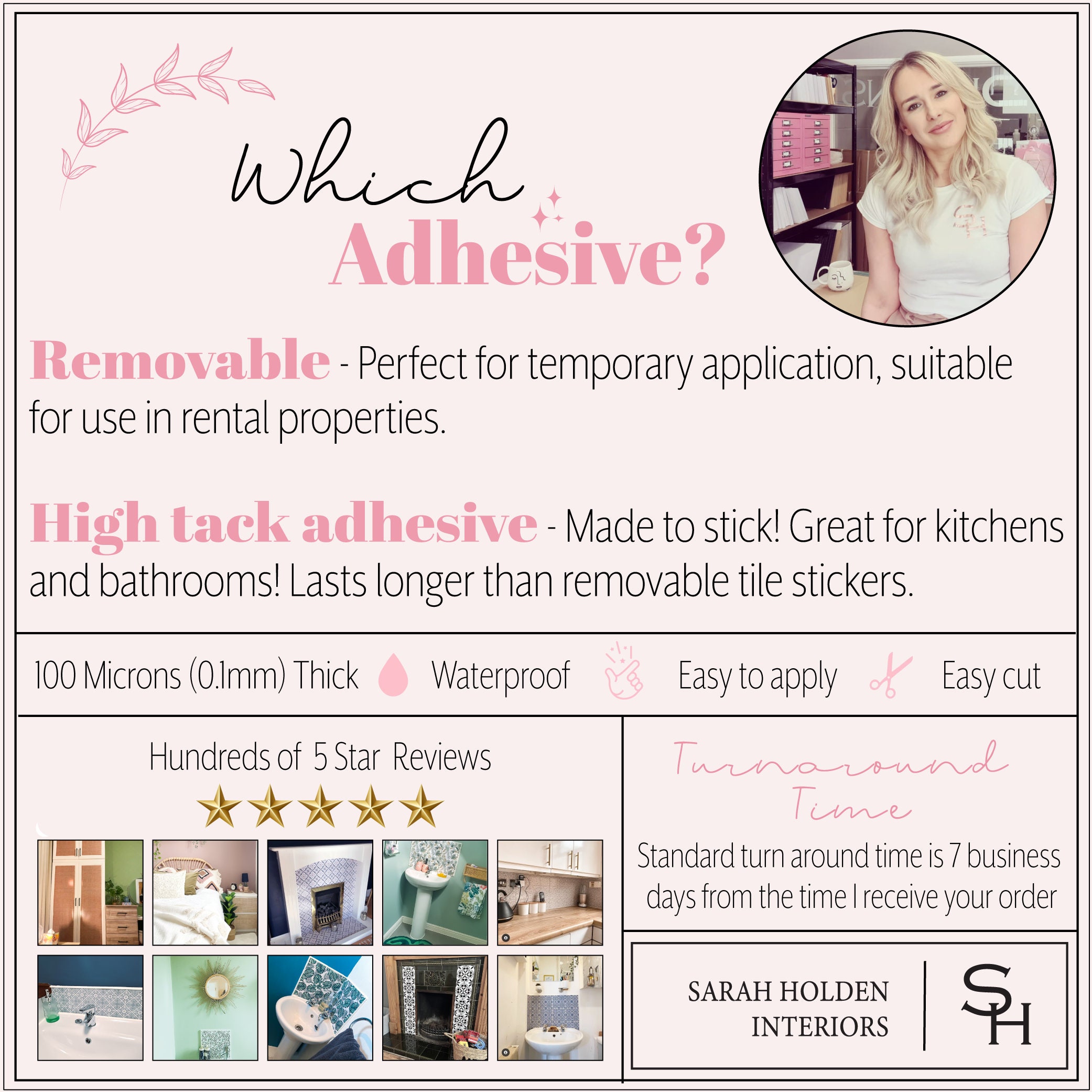 Herringbone Tile Stickers Contemporary Line Art Boho Decals Etsy