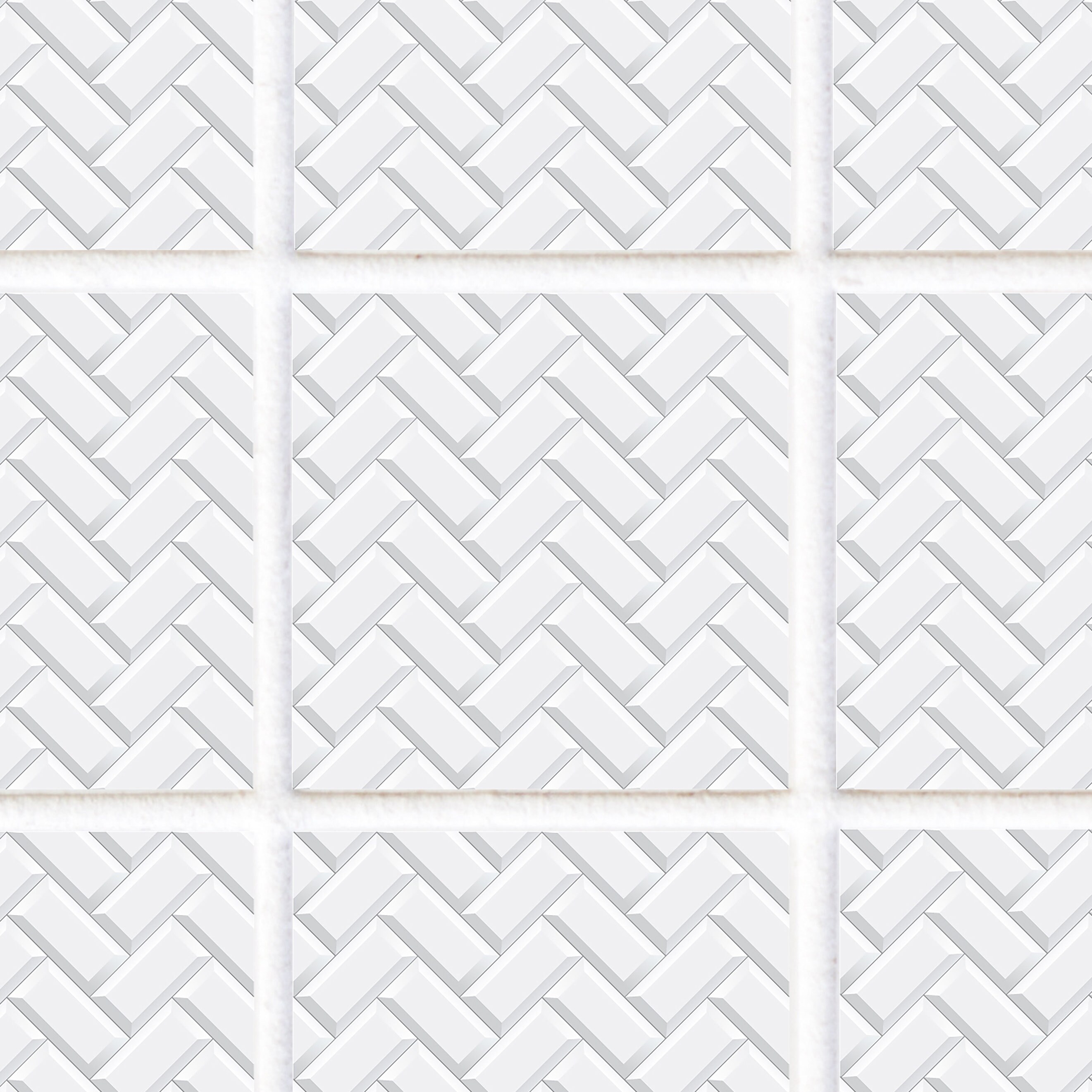 Herringbone Tile Stickers Subway Tile Decals TS00318 Etsy UK