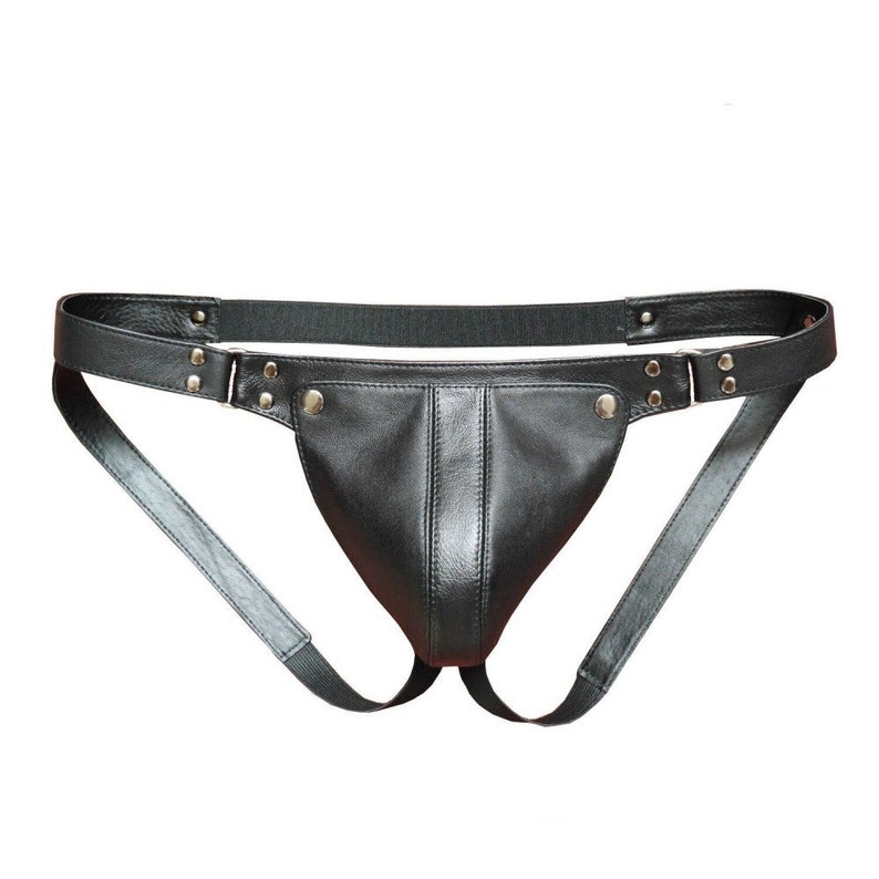 Mens Underwear Genuine Real Lambskin Leather Cod Piece Thong Etsy UK