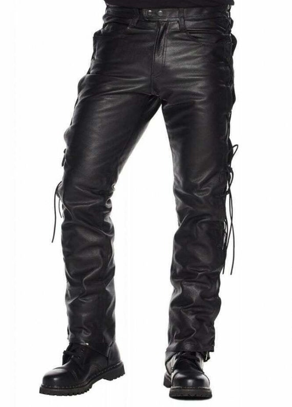 Mens Korean Hip Hop Leather Harem Pants Manufacturer Supplier from Mumbai  India