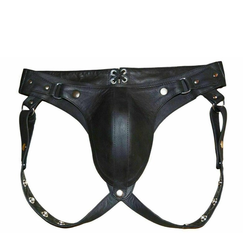 Genuine Leather Jock Strap Gay Leather Thong Slip String Etsy 日本