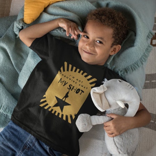 Hamilton Tshirt for Kids Rise up Kids Shirt Etsy