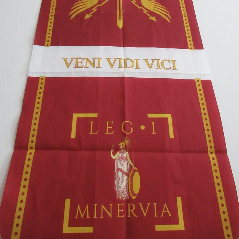 Roman Empire Flag Roman Legion Banner SPQR Wall Hanging Etsy