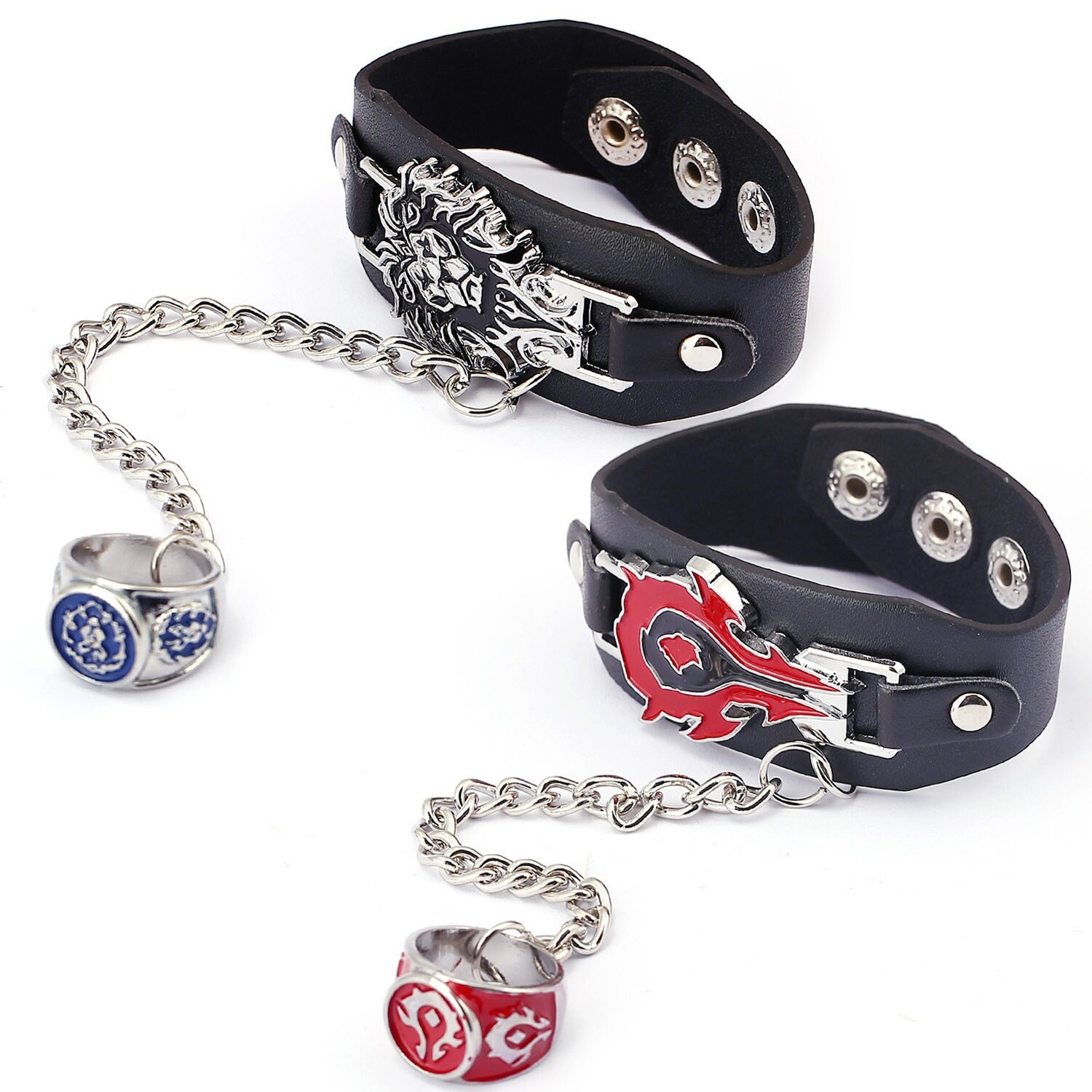 WoW World Of Warcraft Hearthstone Horde And Alliance Bracelet Etsy