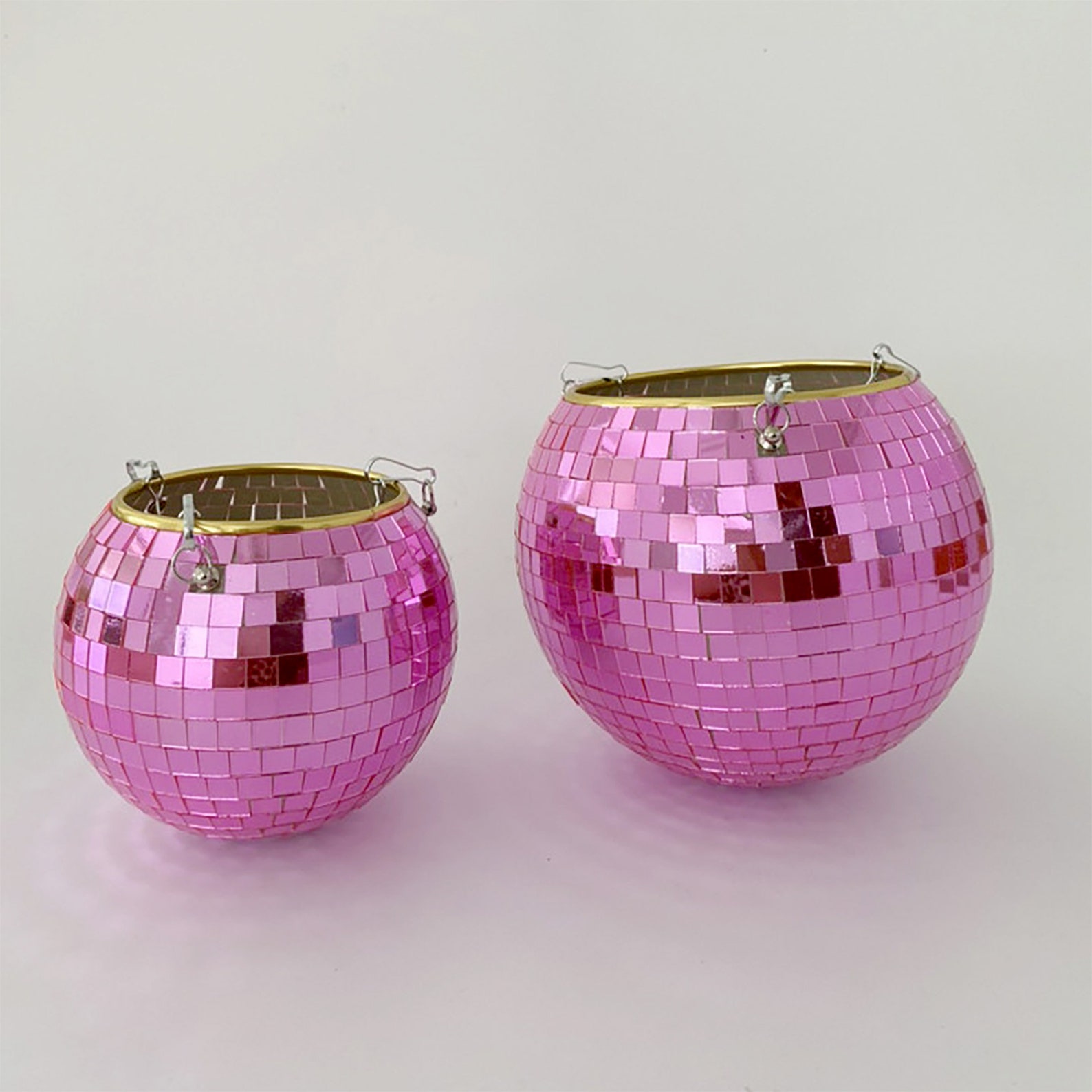 Disco Ball Planter Disco Ball Plant Hanger Wall Hanging Ball Etsy