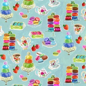 Macaroons -  from Pardon My French - by August Wren - for Dear Stella Design - 100% Cotton Quilting Fabric