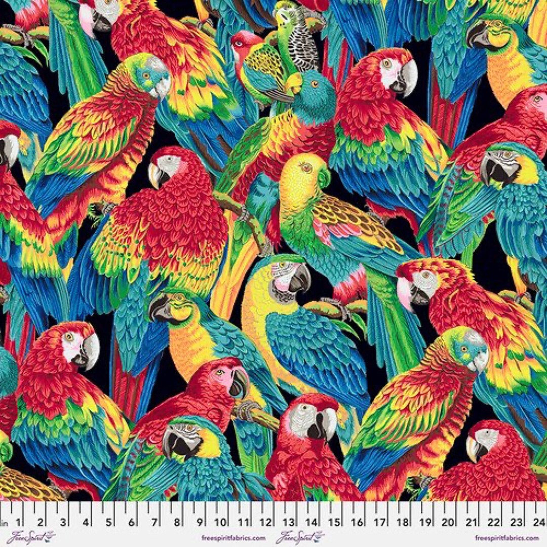 Caroline's Treasures Federa Standard Pappagalli Yo Mama – MW1216, Poliestere, Multicolore, Lavabile, Realizzata A Mano USA - 6