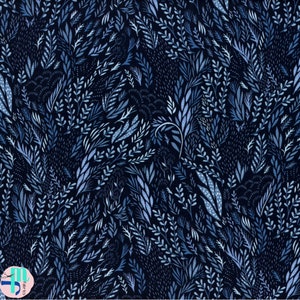 Space Flow in Midnight -  from City of Stars - for Dear Stella Design - 100% Cotton Quilting Fabric