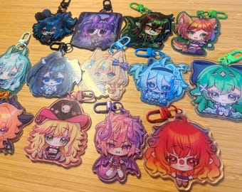2.75 inch Charm Indie Vtubers