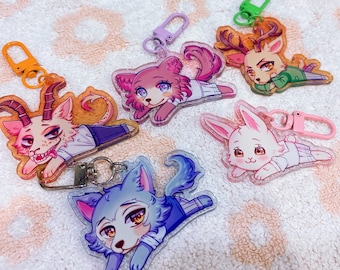 Beastars 2inch Acrylic Charm Keychain